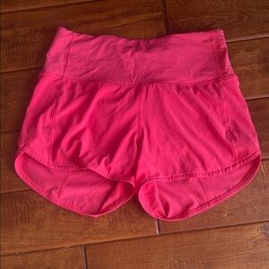 Pink Lululemon shorts women’s size 4